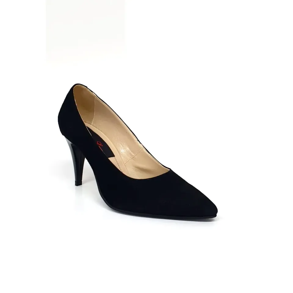 Catinca Shoes A16 NA pantofi dama piele negru antilopa