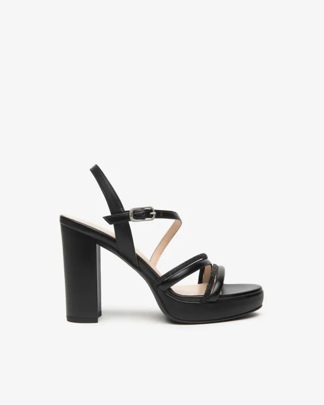 NeroGiardini sandale piele dama elegante piele naturala