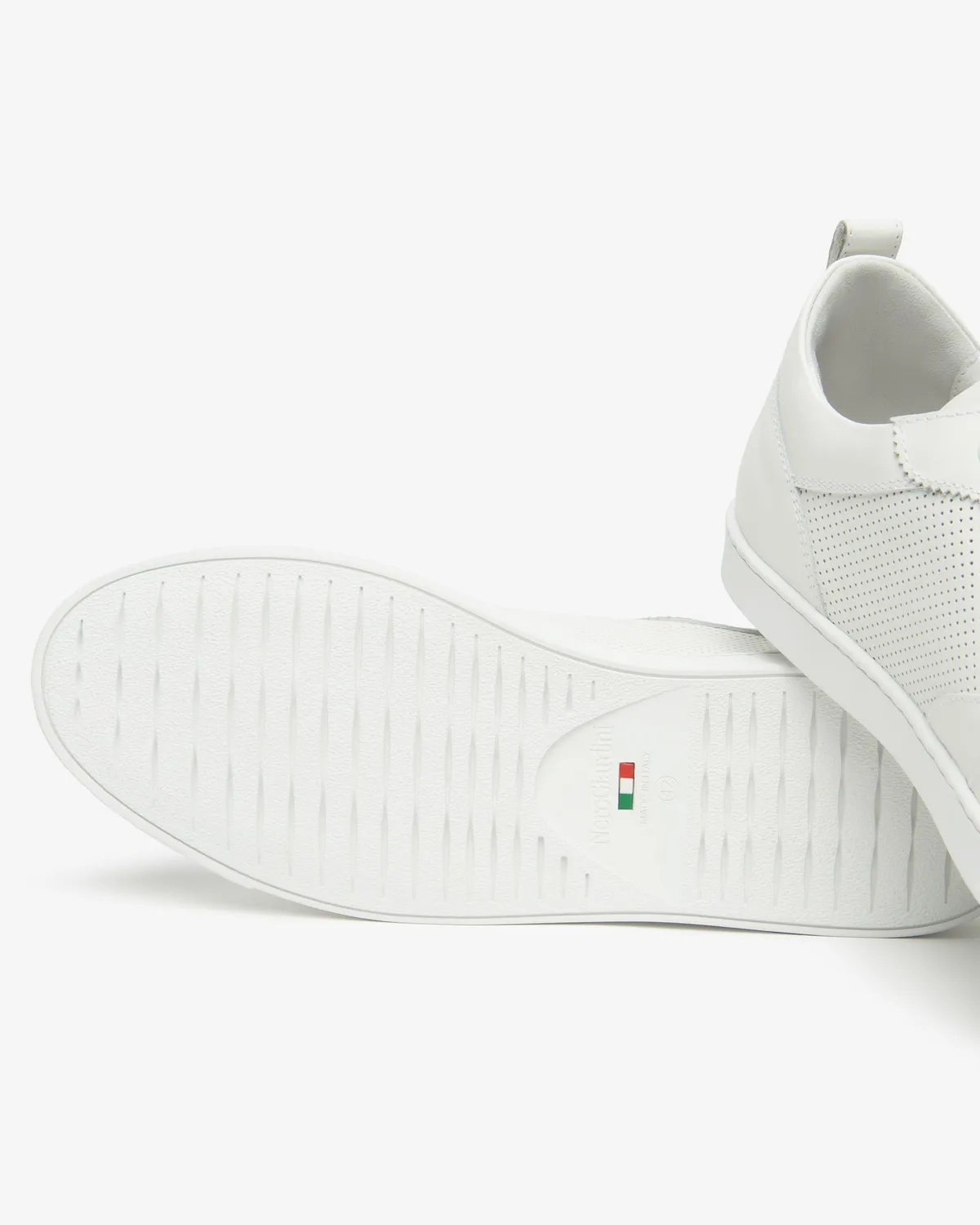 Sneakers barbati piele NeroGiardini cu canvas vara