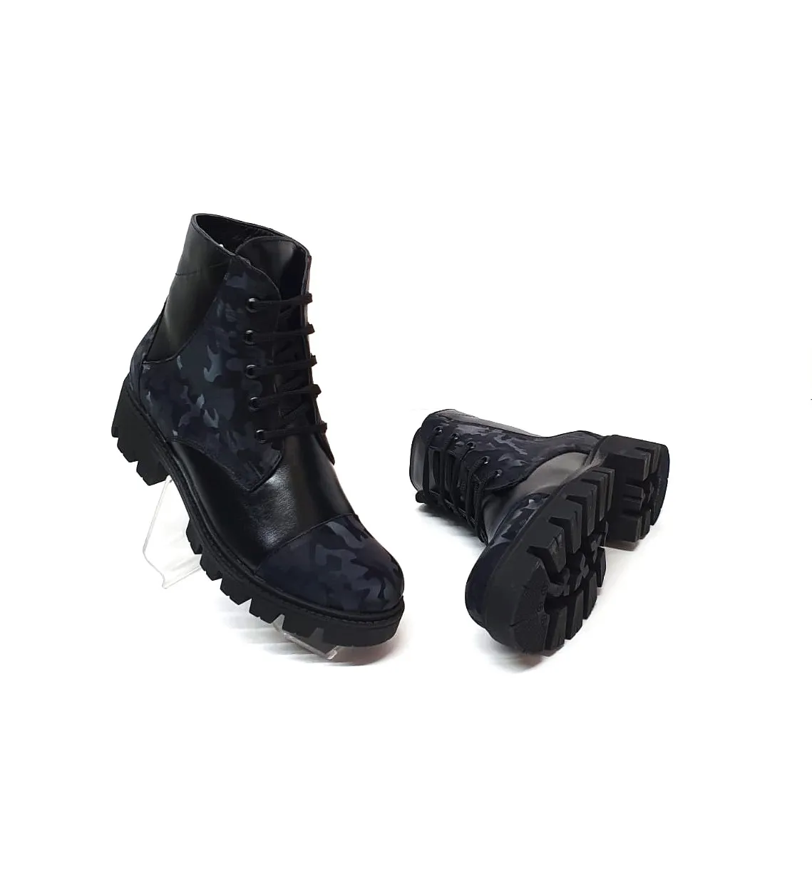 Catinca Shoes BC20 NBCN bocanci dama piele camuflaj