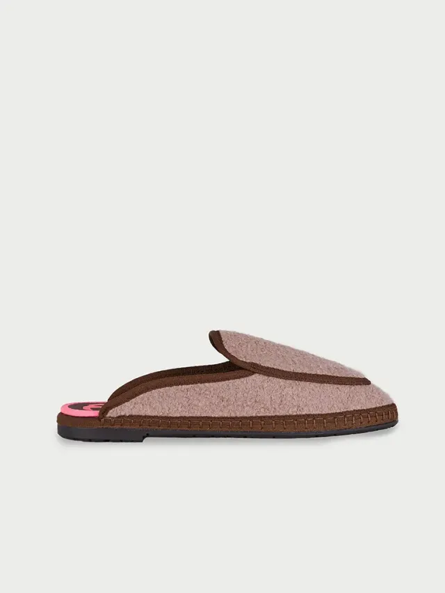 Flagelus Bruna Furpy pantofi lana gri