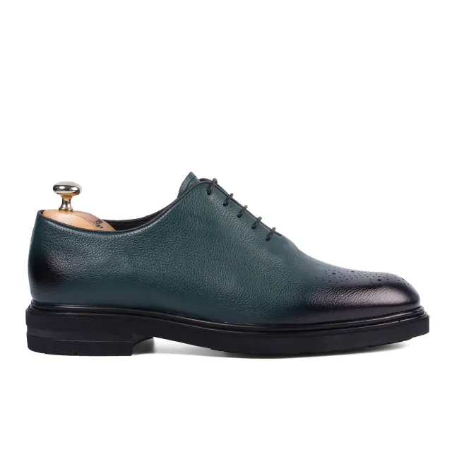 Lucas Shoes Elegant 900 Oslo Verde Bizon pantofi barbati piele