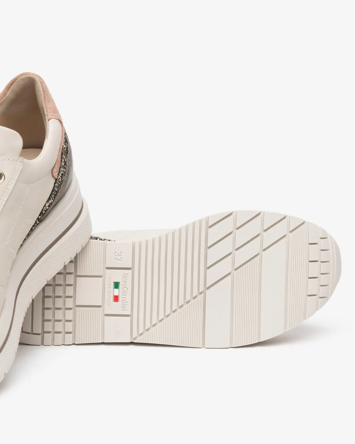 NeroGiardini Sneakers dama piele platforma 45 mm