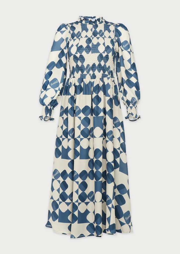 Flagelus Pride Preppy Blue rochie albastra