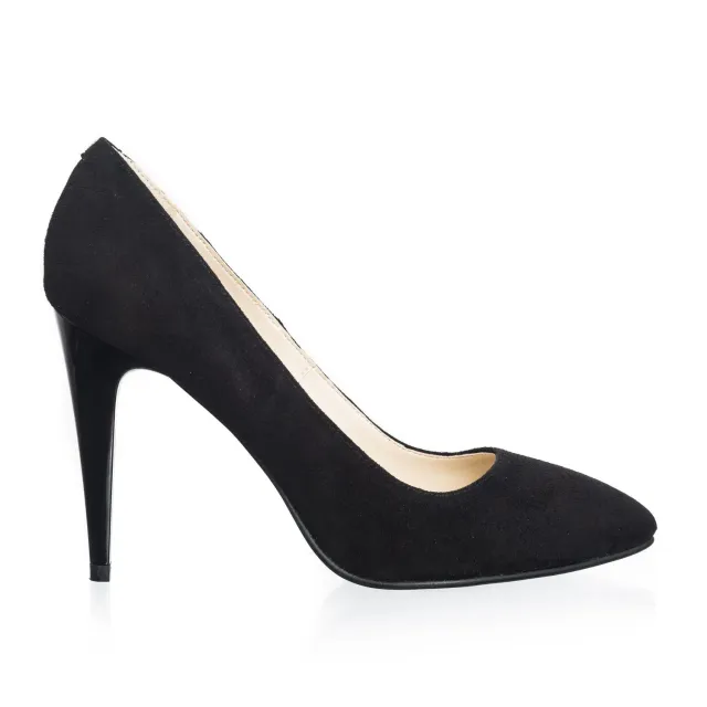 Catinca Shoes 2691 NA pantofi stiletto piele naturala negru