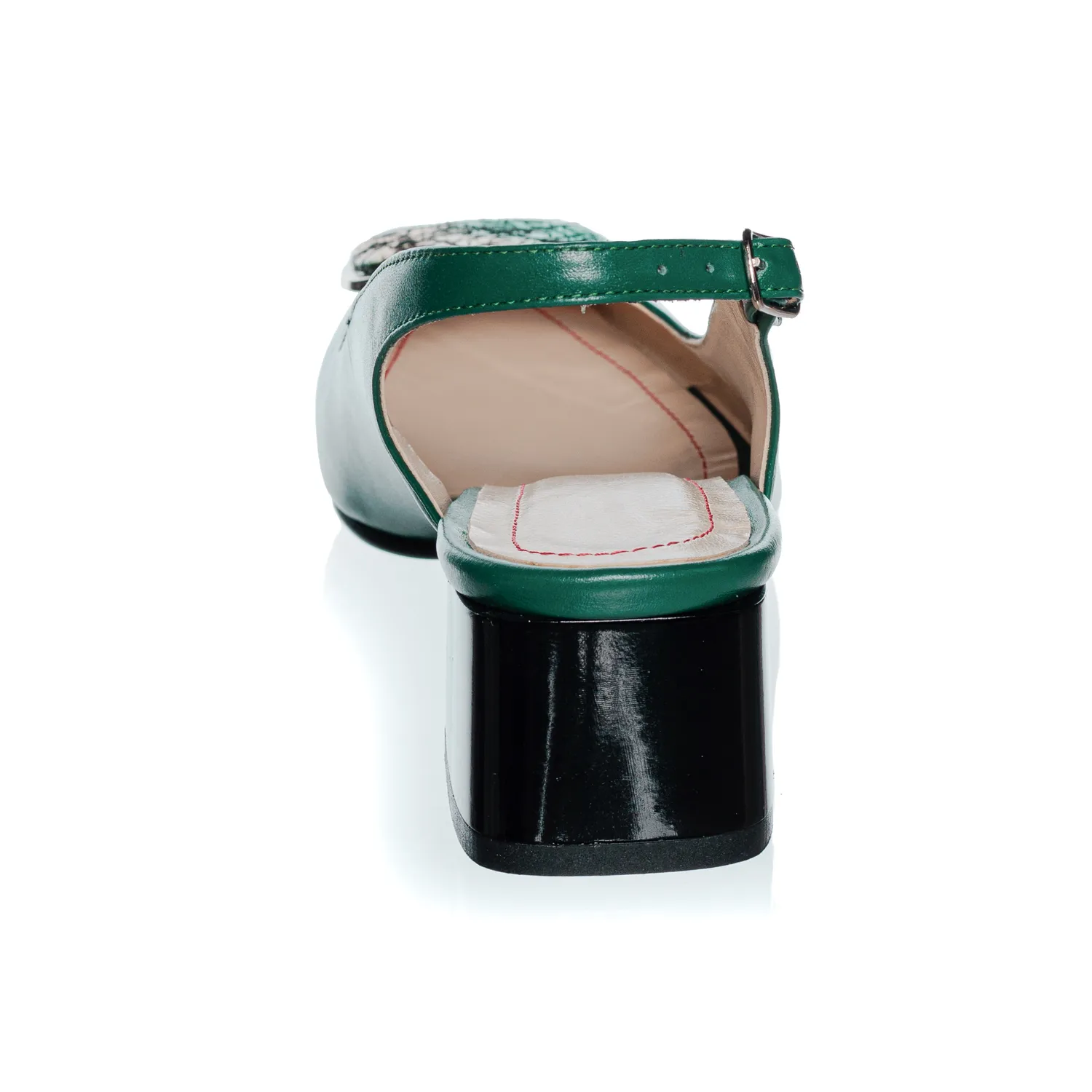 Catinca Shoes D21 VBVS sandale piele verde box