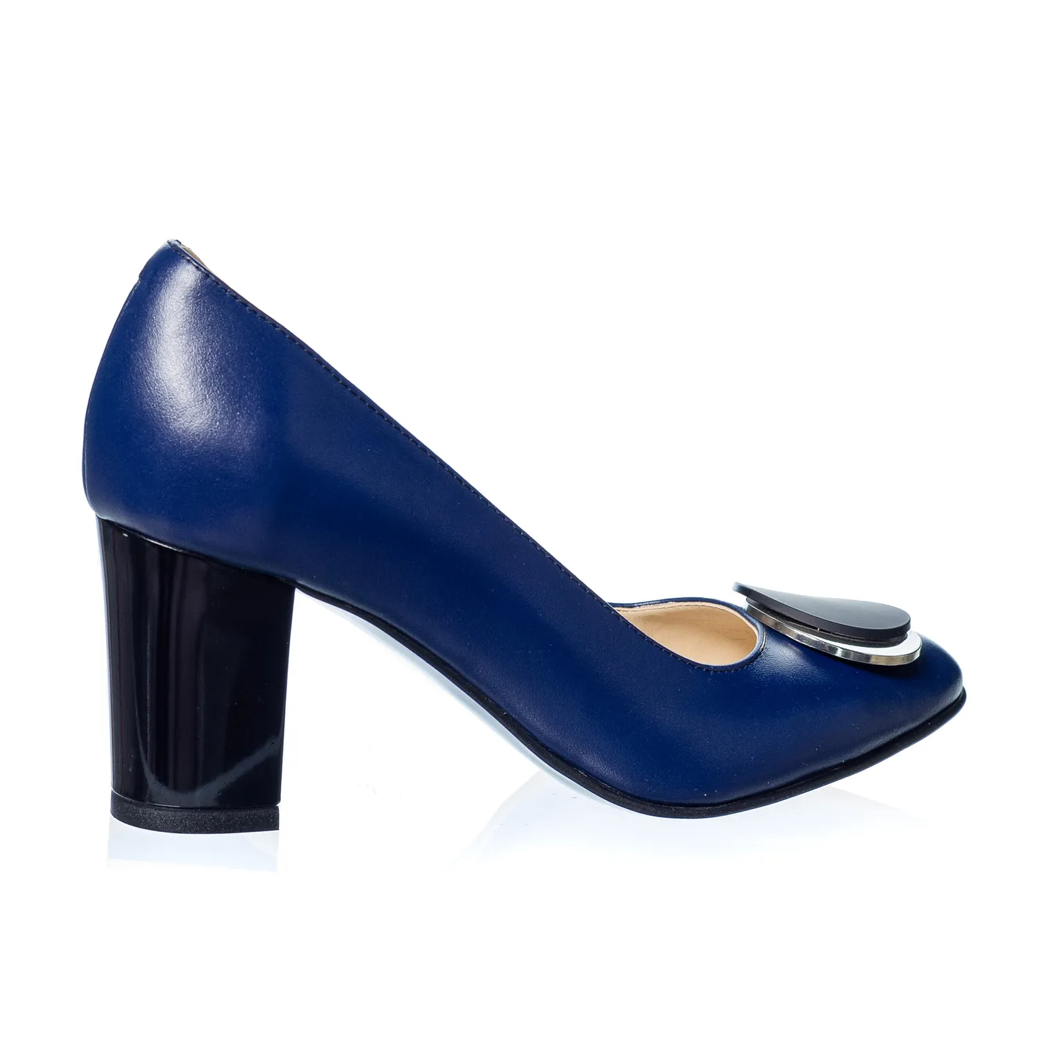 Catinca Shoes A30 BL pantofi piele naturala albastru