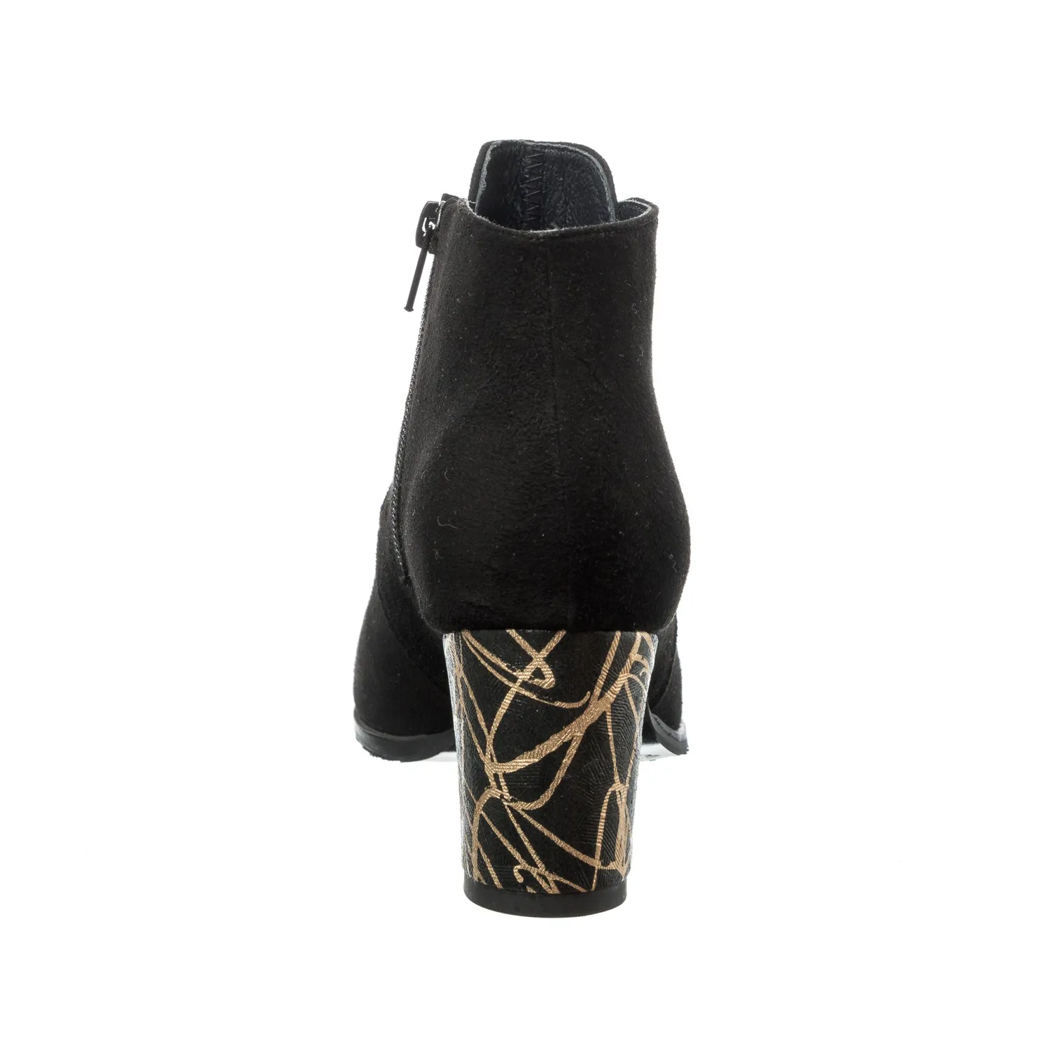 Catinca Shoes GX45 NAFA ghete piele negru antilopă