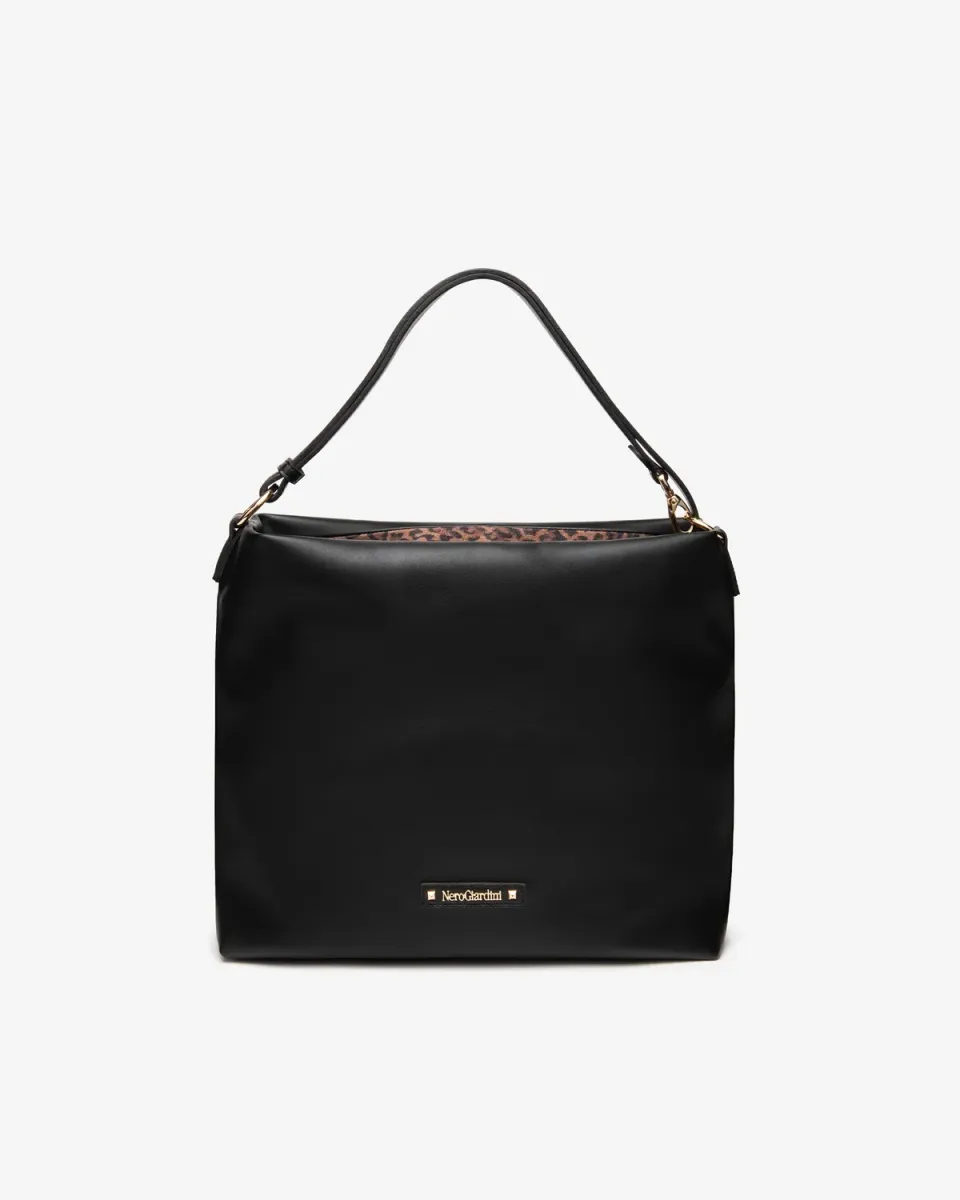 NeroGiardini geanta hobo dama material tehnic