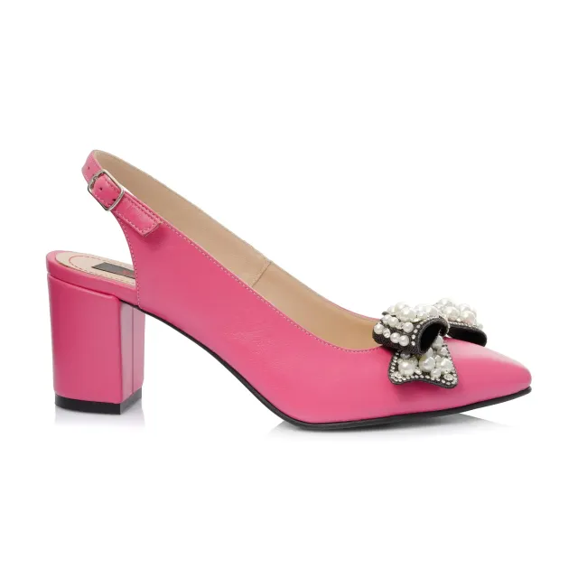Catinca Shoes A91M ROZ sandale dama piele roz box
