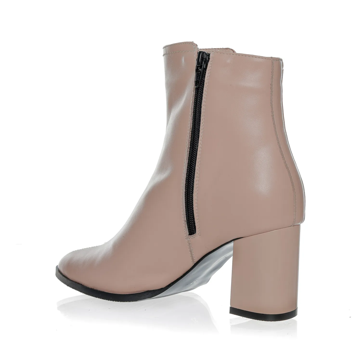 Catinca Shoes GX75 NB ghete dama piele nude box