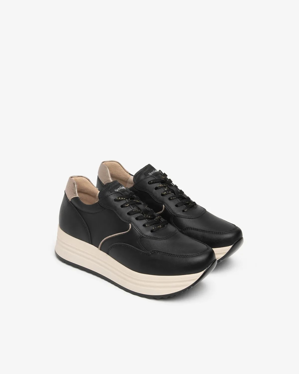 NeroGiardini sneakers dama piele platforma 45 mm
