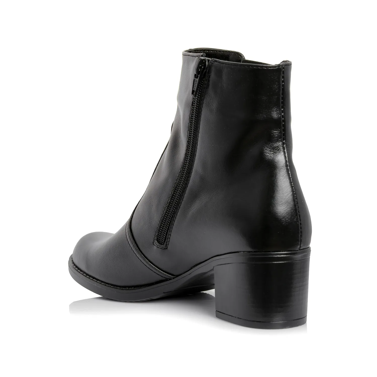 Catinca Shoes T18 NB ghete piele naturala negru