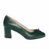 Catinca Shoes R6 V pantofi dama piele naturala verde