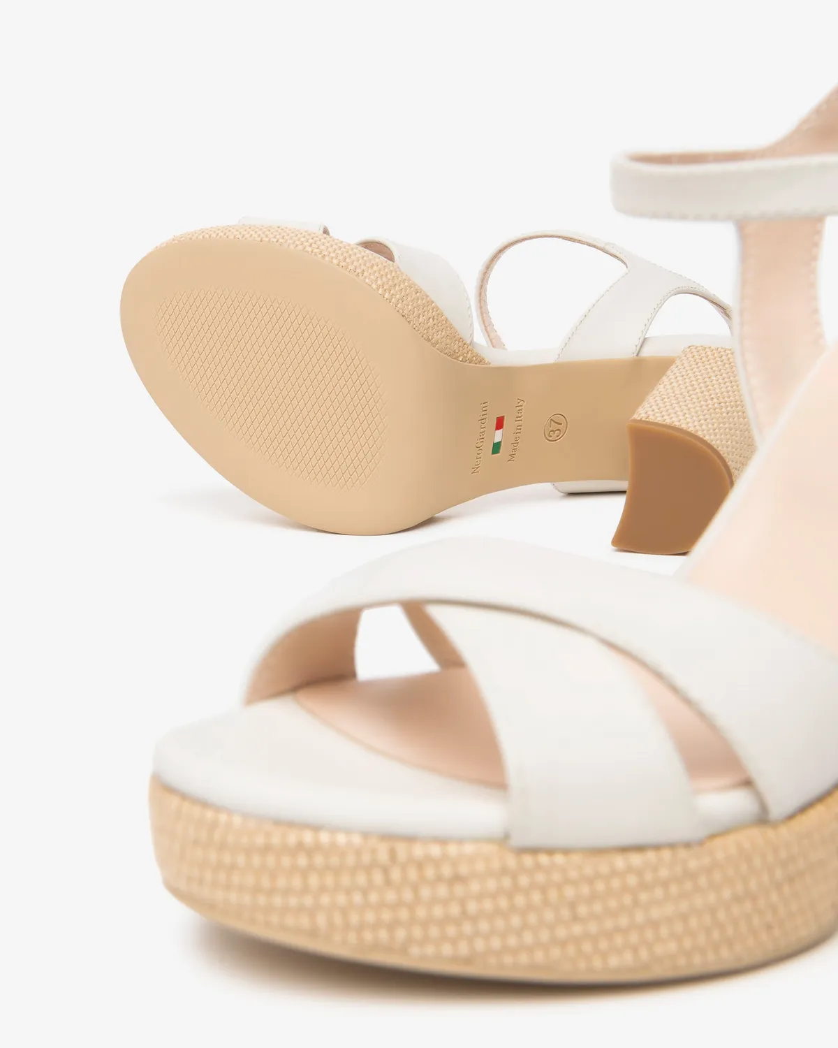 NeroGiardini sandale piele dama vara Made in Italy