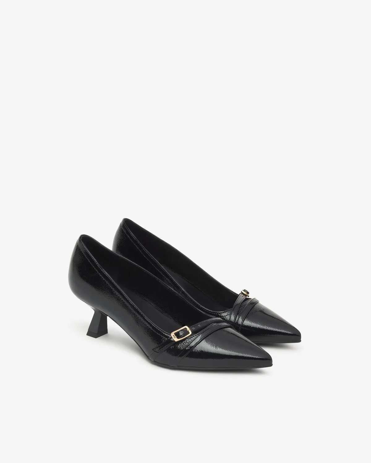 NeroGiardini pantofi dama lac cu toc Premium