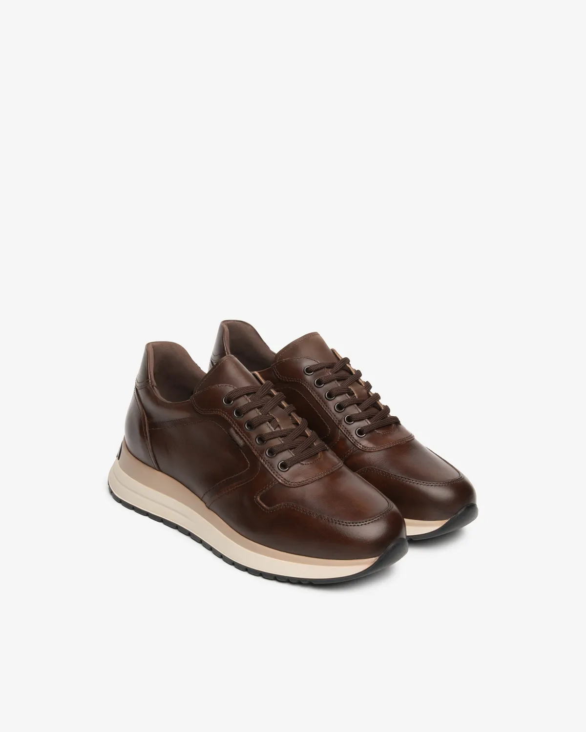 NeroGiardini sneakers piele bărbați cu șiret