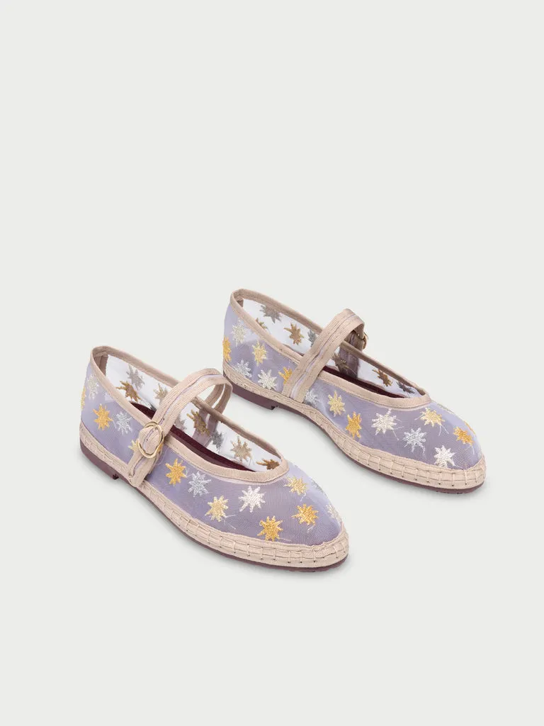 Flagelus Royal Stardust Glitter balerini plasa