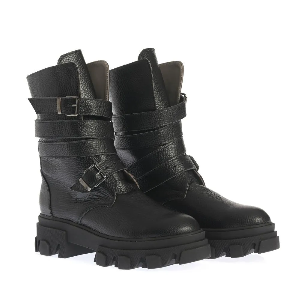 Ana Urbana Shoes Alanis bocanci negri catarame