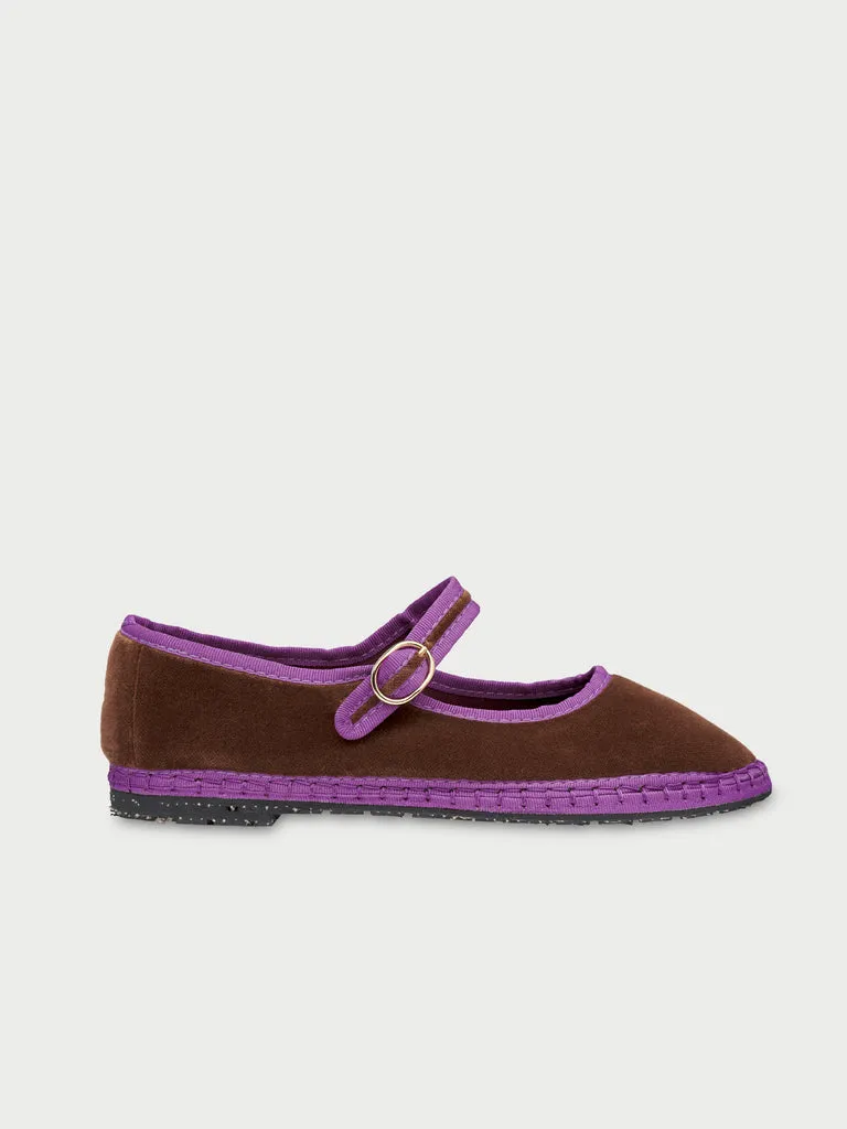 Flagelus Archer pantofi mary jane maro