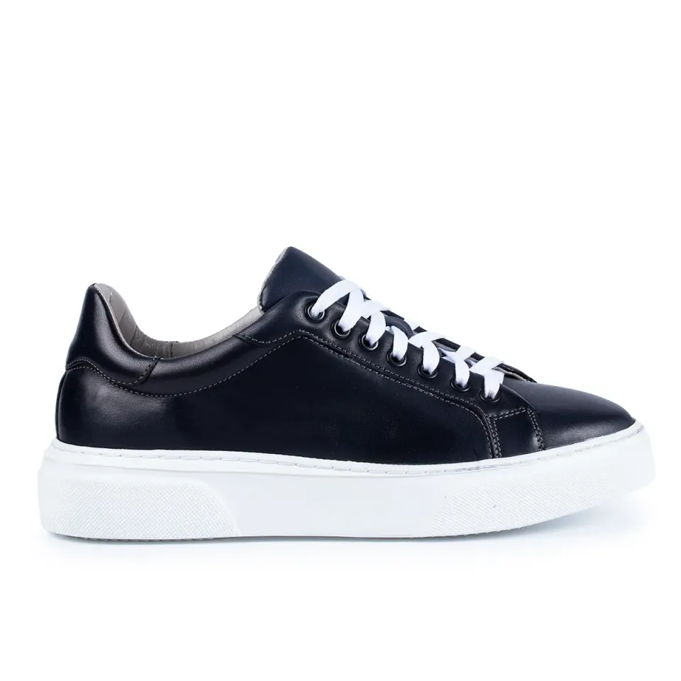 Lucas Shoes 510 sneakers mexic blue piele naturală