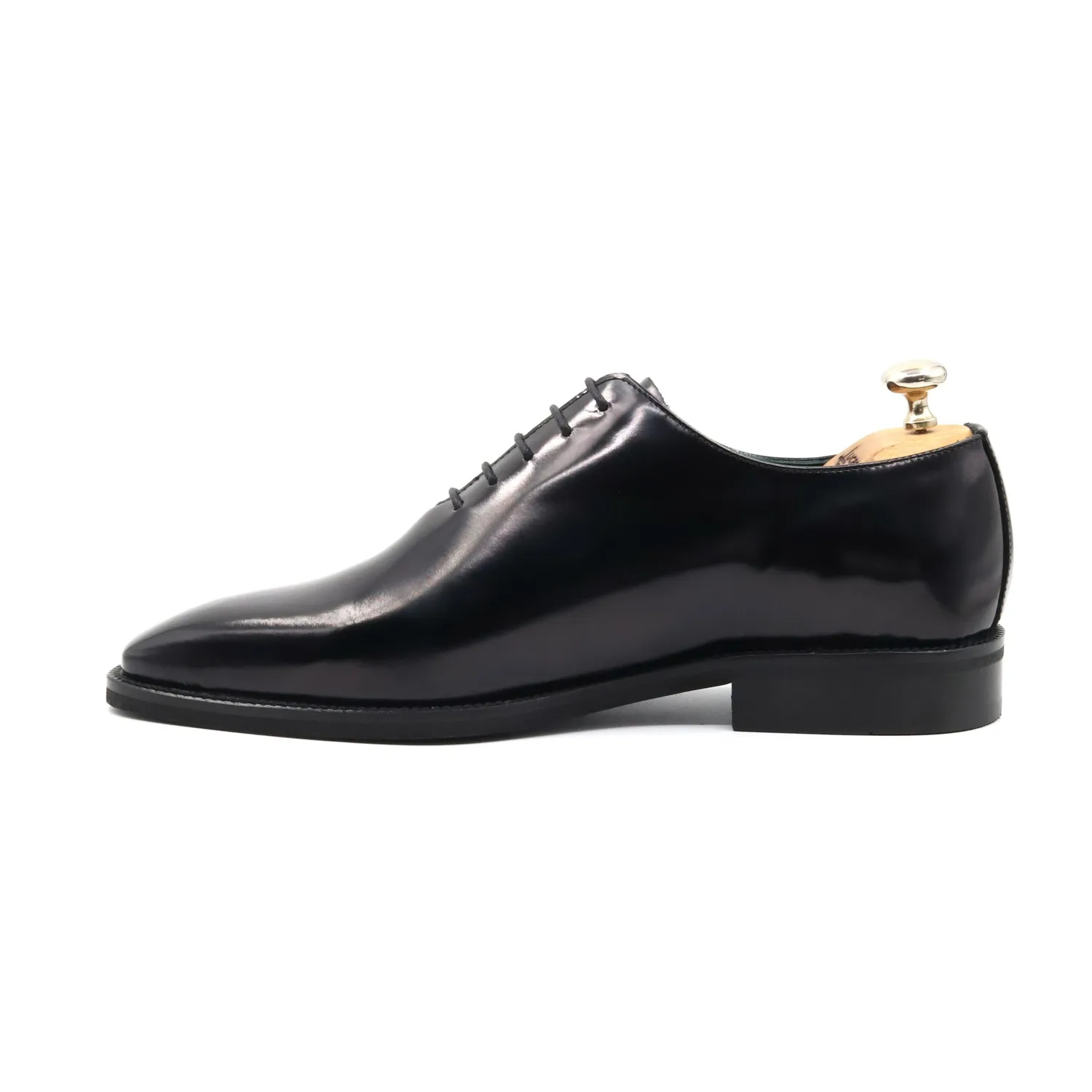Lucas Shoes Elegant 903 pantofi barbati semi-lac negri