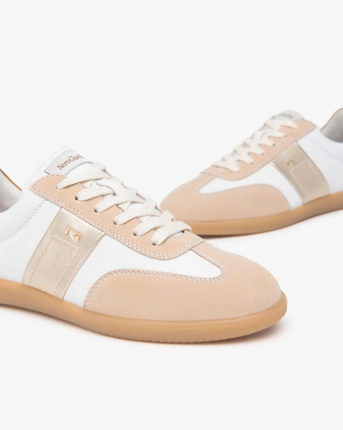 NeroGiardini sneakers piele dama cu brant DryGo
