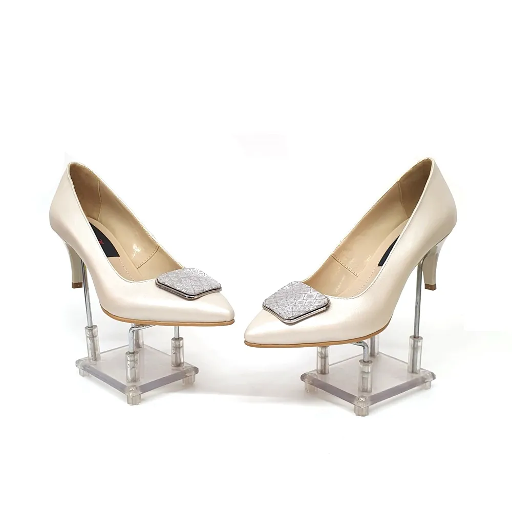 Catinca Shoes A29 BSP pantofi dama piele bej pietre