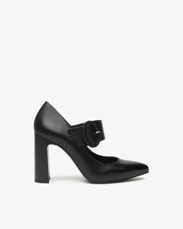 NeroGiardini pantofi Mary Jane dama piele toc 95