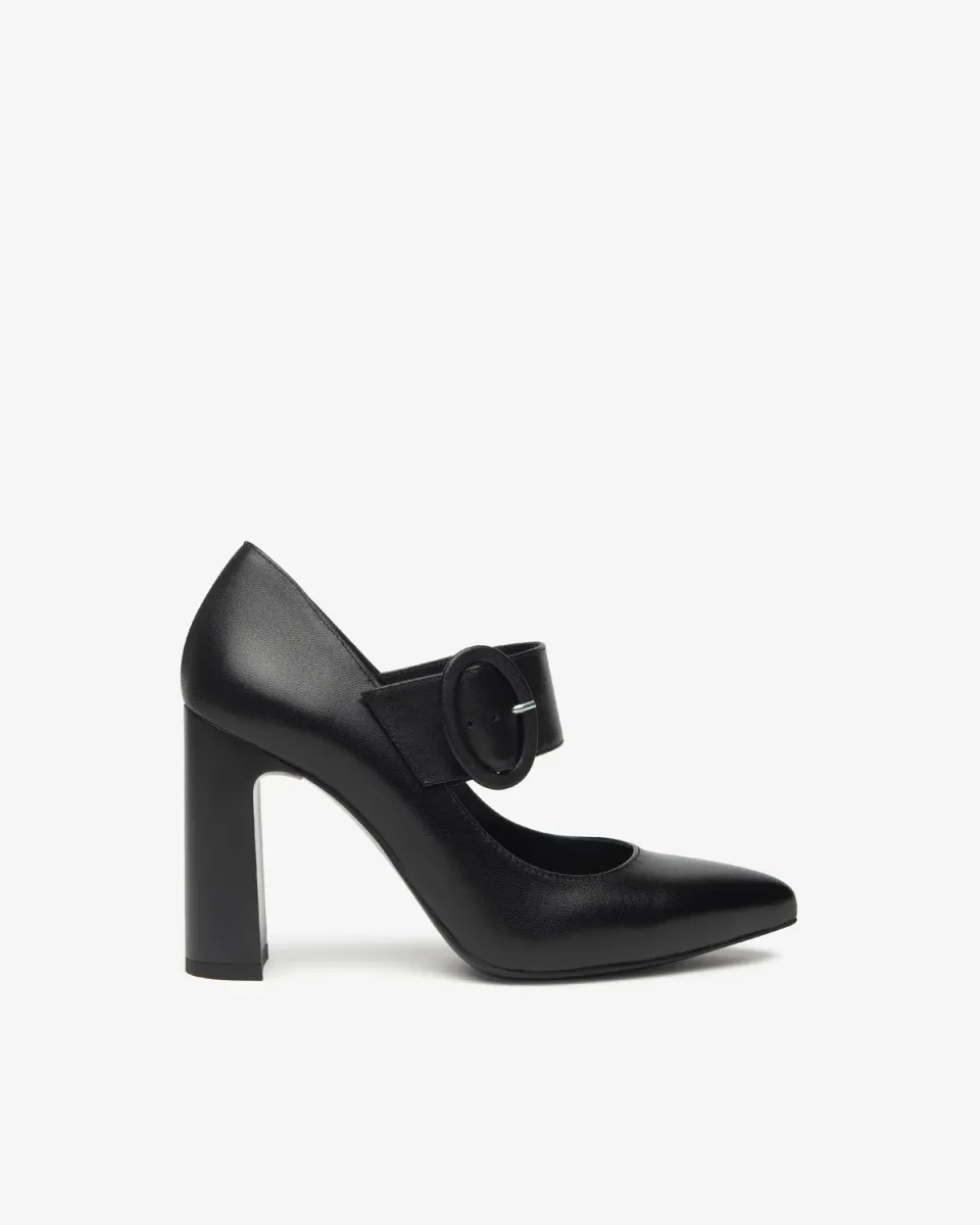 NeroGiardini pantofi Mary Jane dama piele toc 95