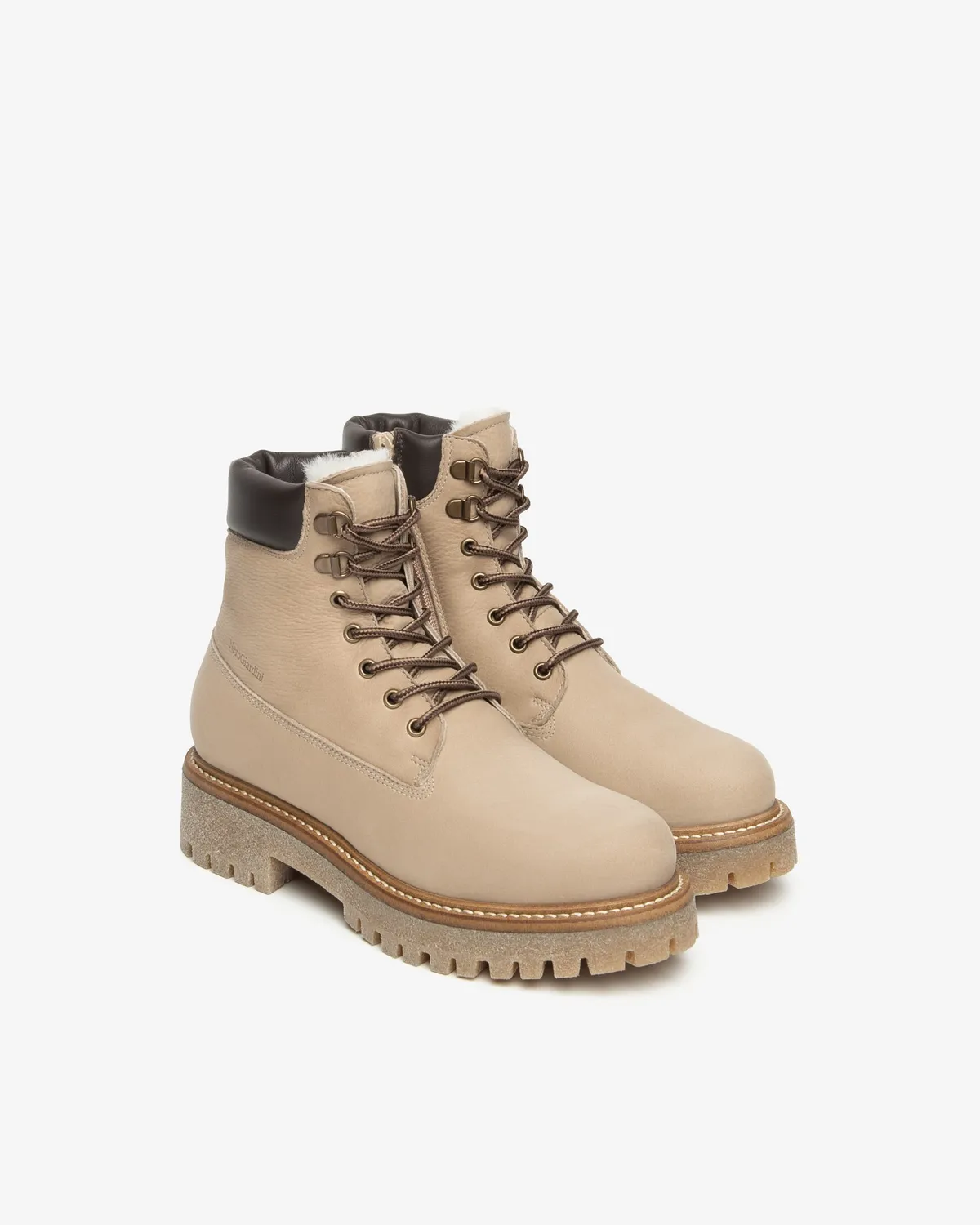 NeroGiardini bocanci dama piele stil combat