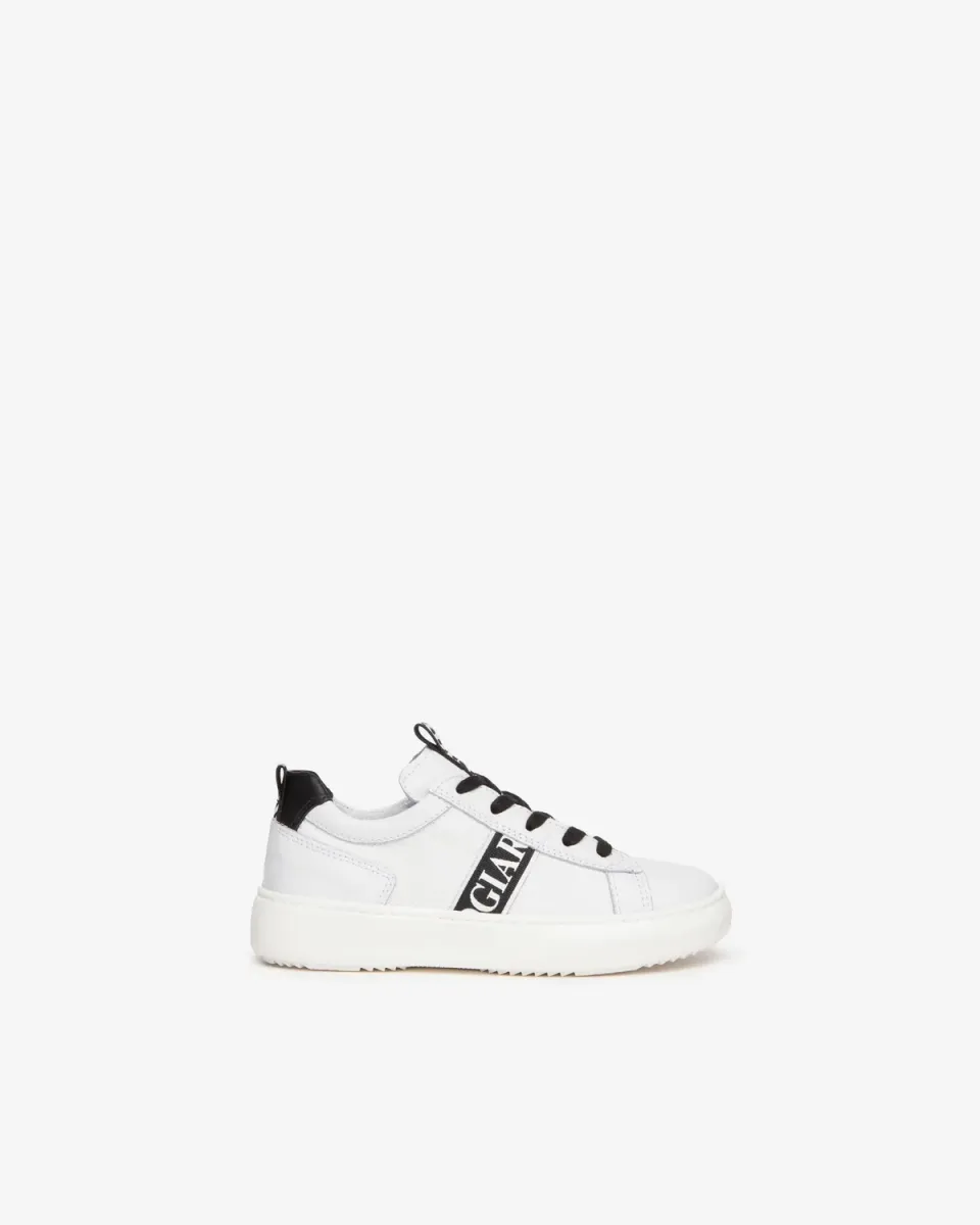 Sneakerși NeroGiardini băieți piele cu fermoar