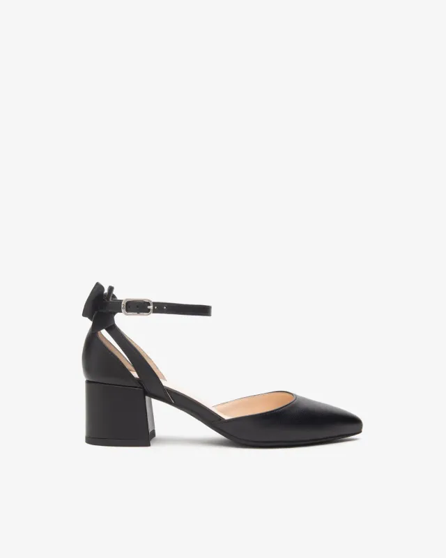 NeroGiardini pantofi dama piele toc birou