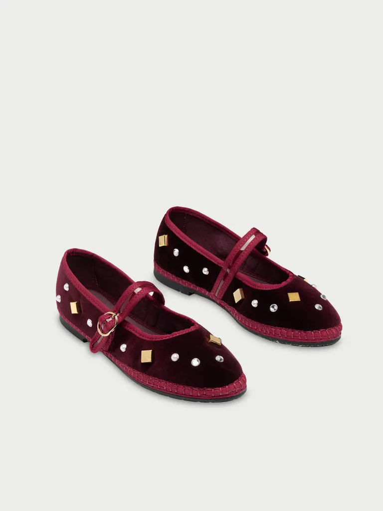Flagelus Pierre Tack balerini bordo catifea