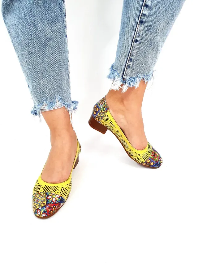 Catinca Shoes T12 GM3D pantofi dama perforati piele