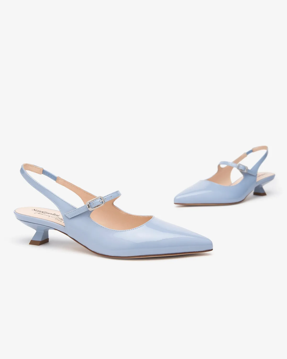 NeroGiardini slingback piele lacuita dama vara