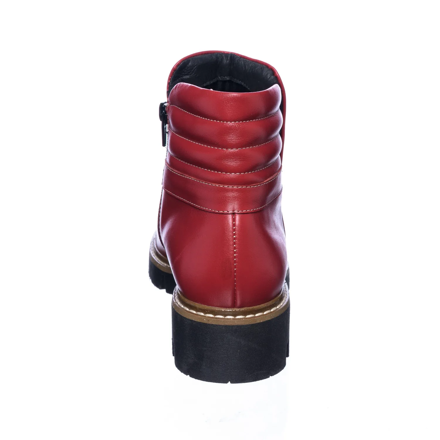 Catinca Shoes GX37 ROB bocanci dama piele rosie box