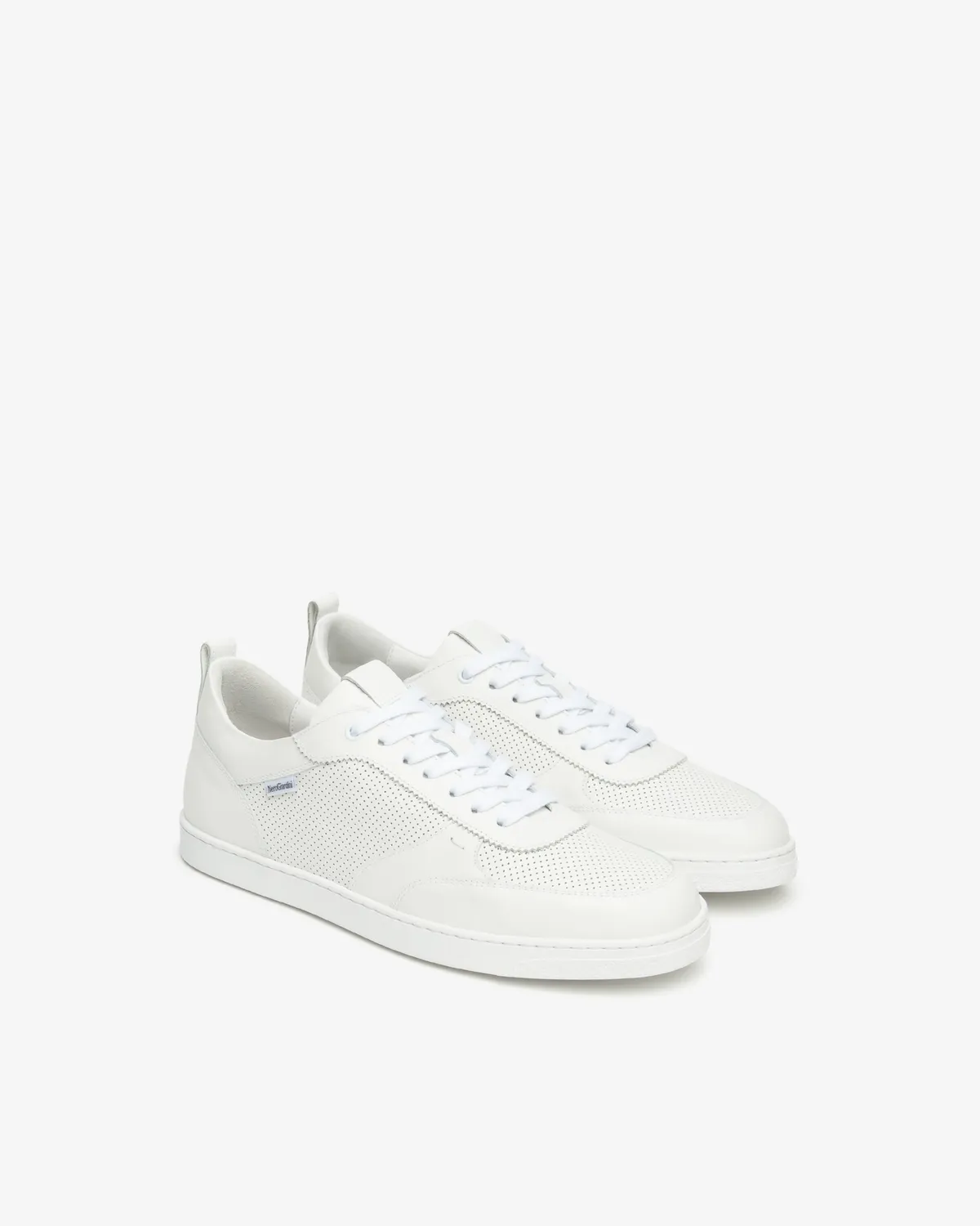 Sneakers barbati piele NeroGiardini cu canvas vara