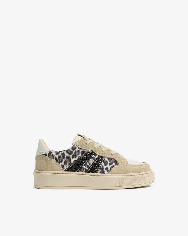 NeroGiardini Teen sneakers fete piele intoarsa usoare