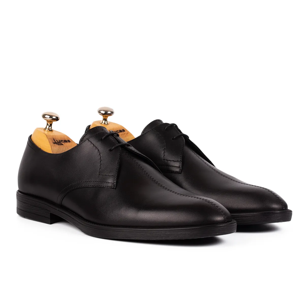 Lucas Shoes Elegant 707 Mod100Z pantofi negri piele naturala