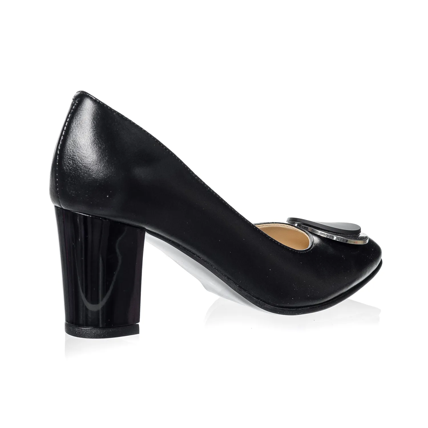 Catinca Shoes A30 NB pantofi piele naturala negru