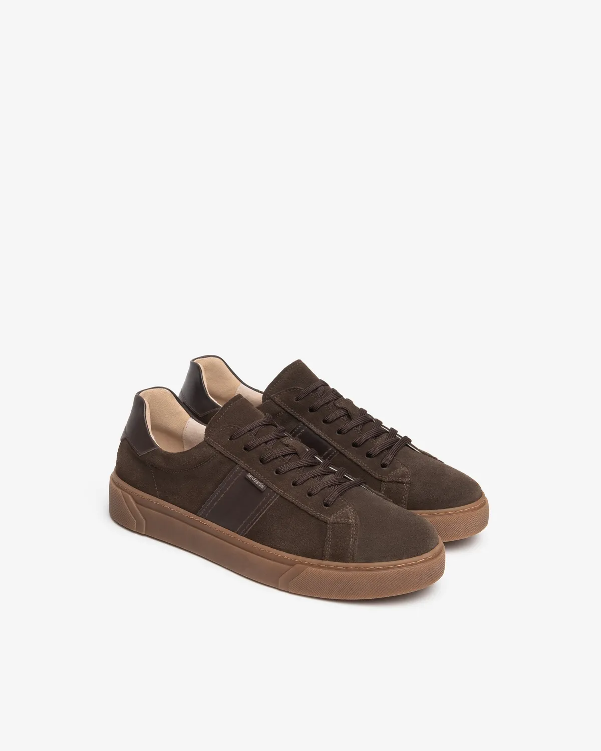 NeroGiardini sneakers barbati piele nabuc casual