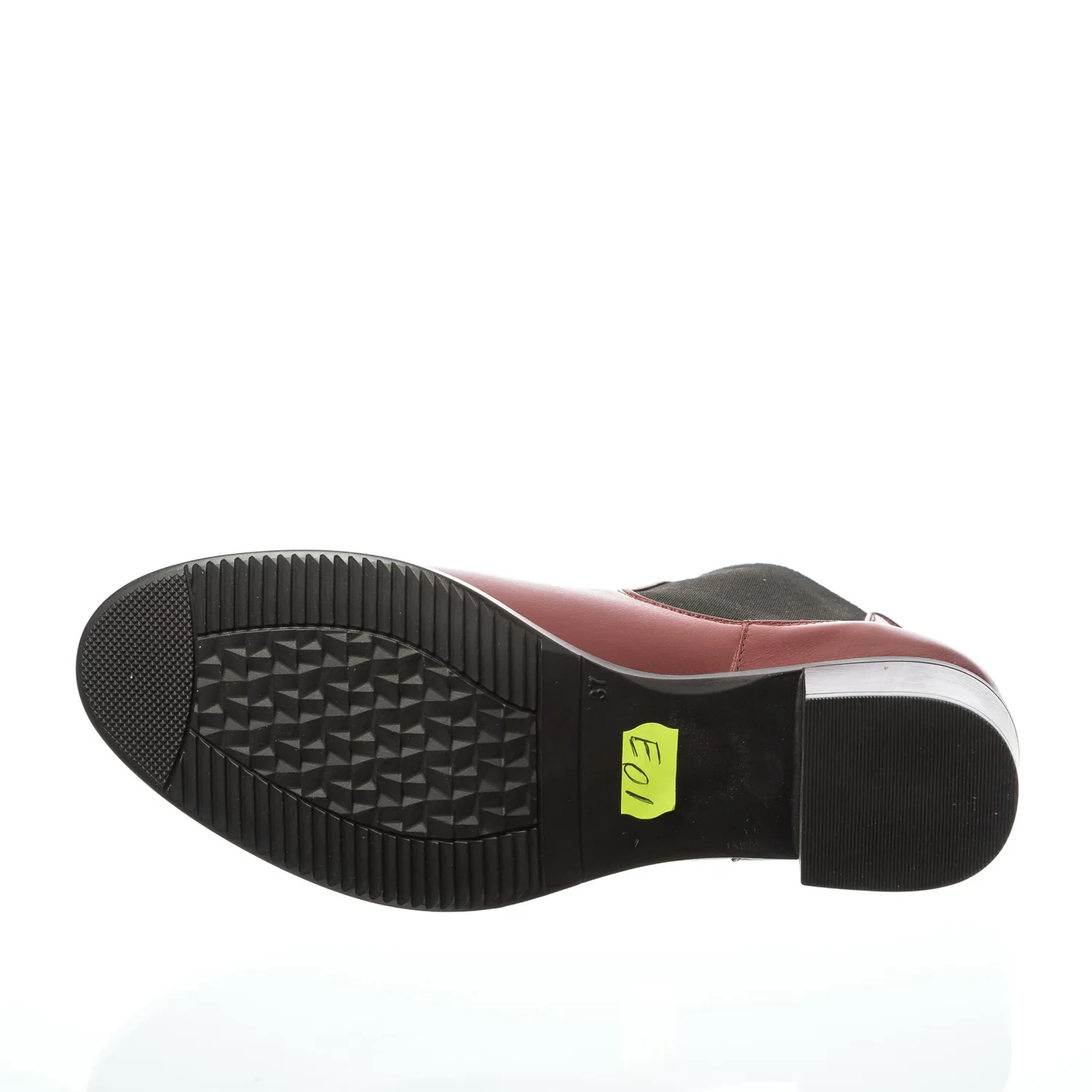 Catinca Shoes E01 BoB ghete dama piele bordo box