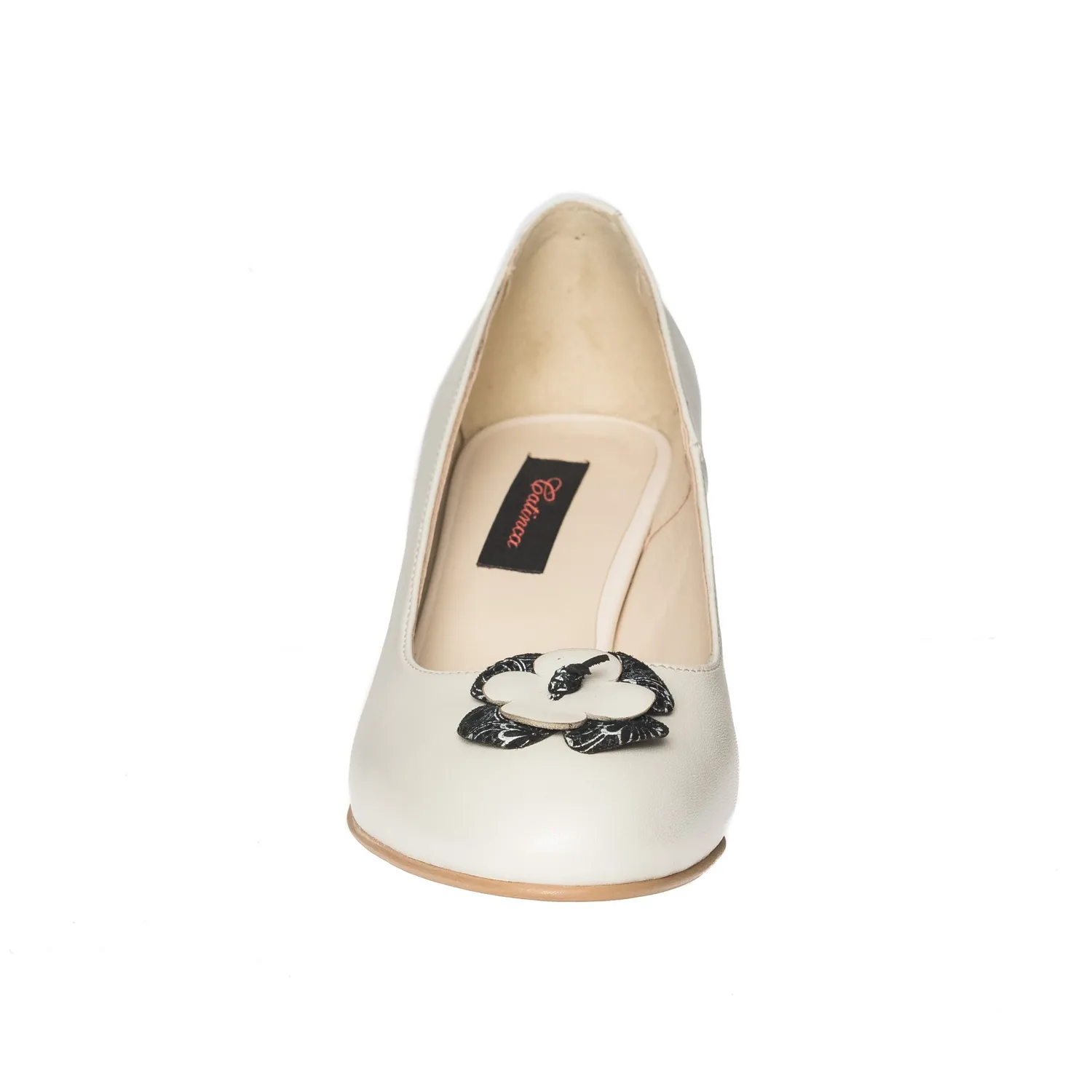 Catinca Shoes R6 B pantofi dama bej piele naturala