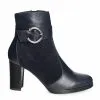 Ghete dama piele naturala Catinca Shoes GX25 BAB blu