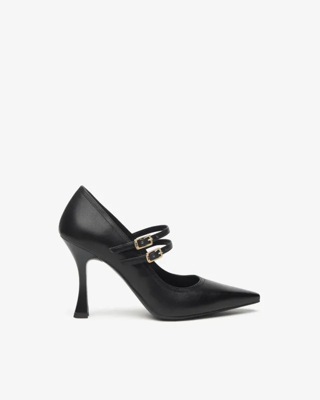 NeroGiardini Premium Collection pantofi toc piele dama eleganti