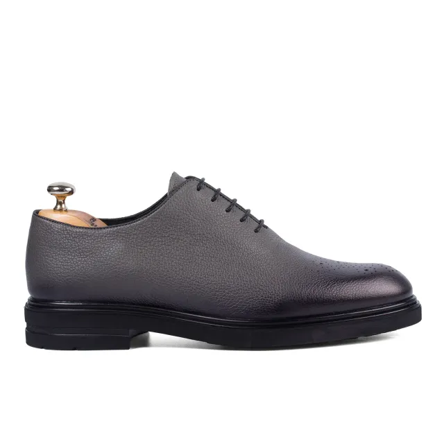 Lucas Shoes Elegant 900 Oslo pantofi gri piele naturala