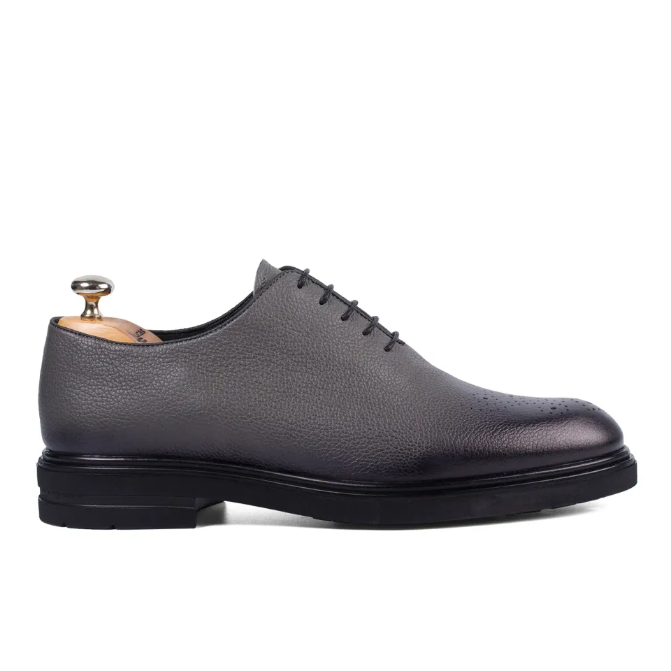 Lucas Shoes Elegant 900 Oslo pantofi gri piele naturala