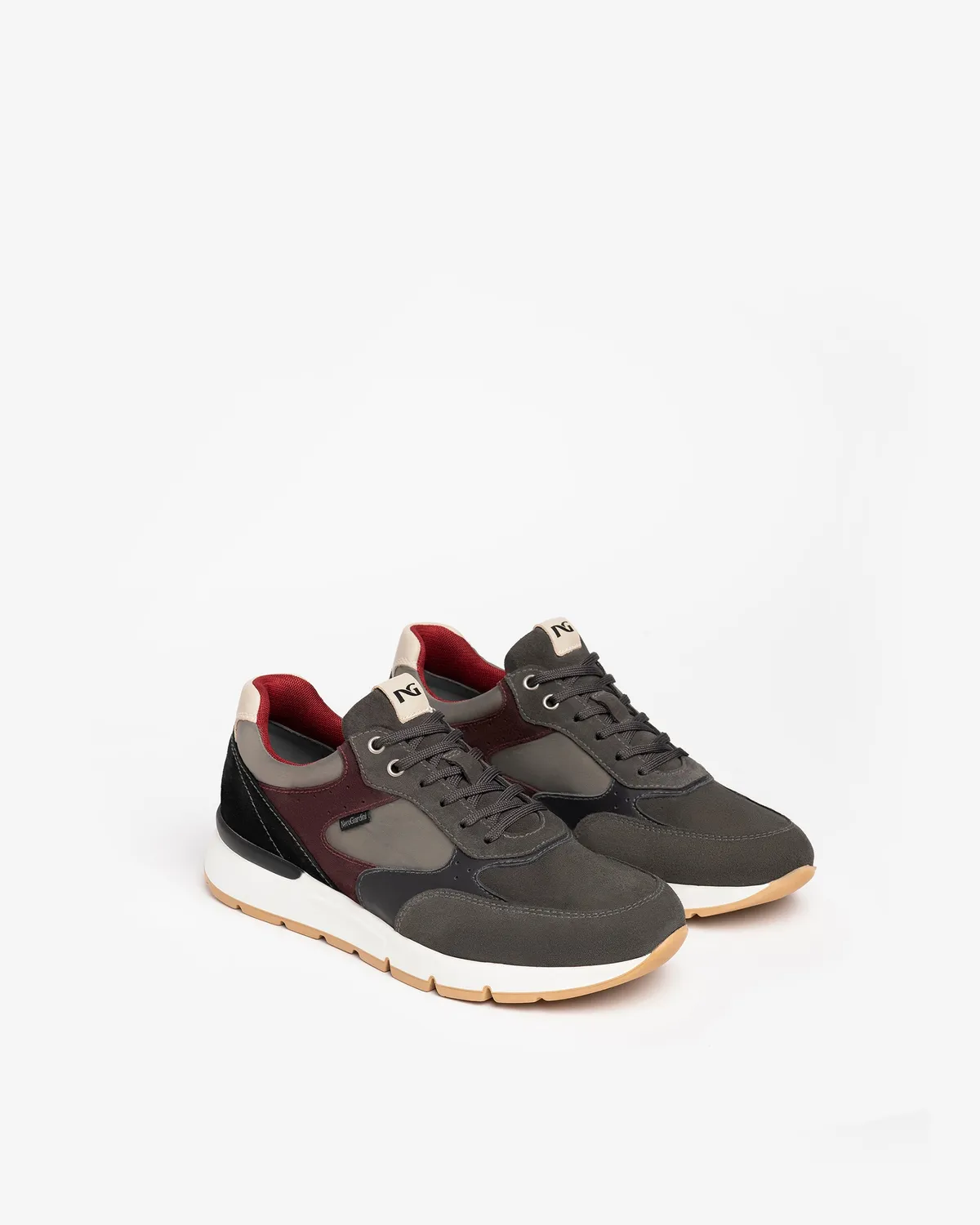 NeroGiardini sneakers barbati piele intoarsa toamna
