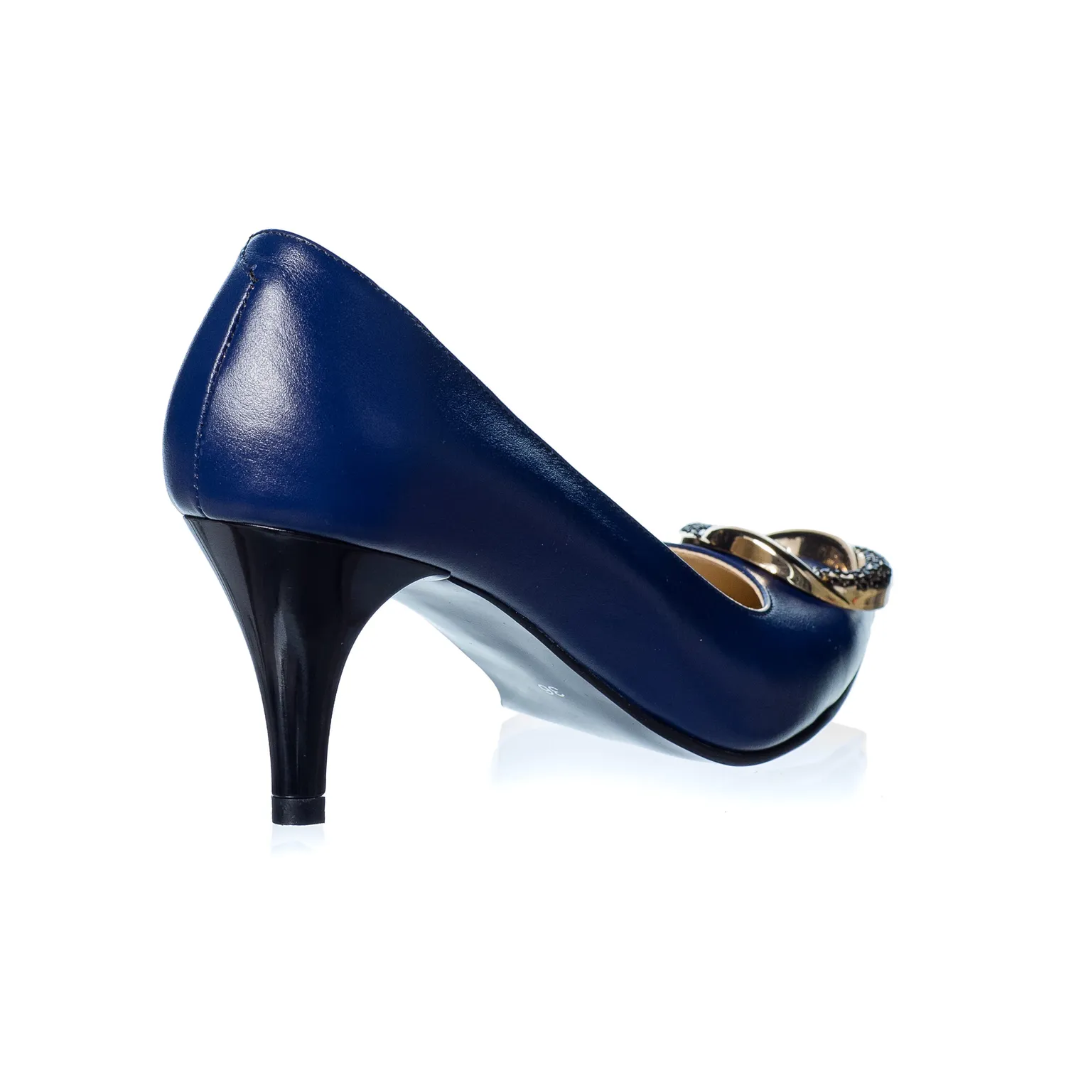 Catinca Shoes A31 B pantofi dama piele naturala blue box